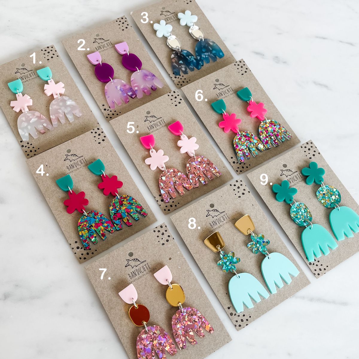 Earring Mystery Boxes - 5 pairs for $60-Bandicute