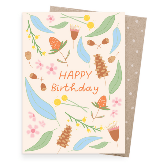 Greeting Card - Birthday Forage-Bandicute