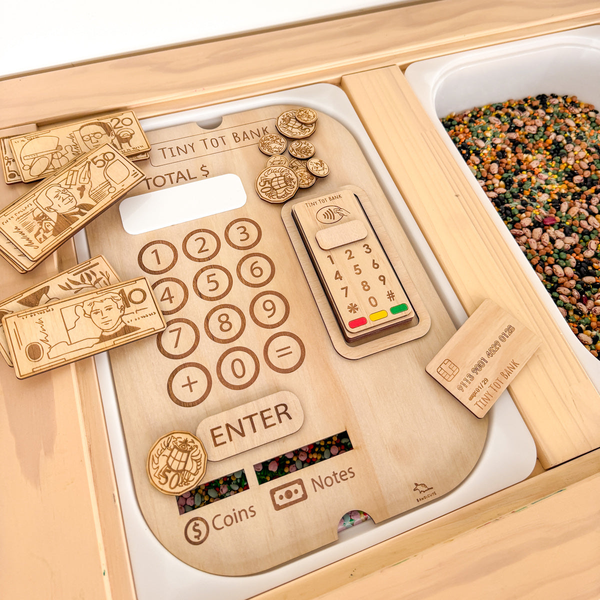 IKEA Flisat/Trofast Insert - Shop and Pay Cash Register-Bandicute