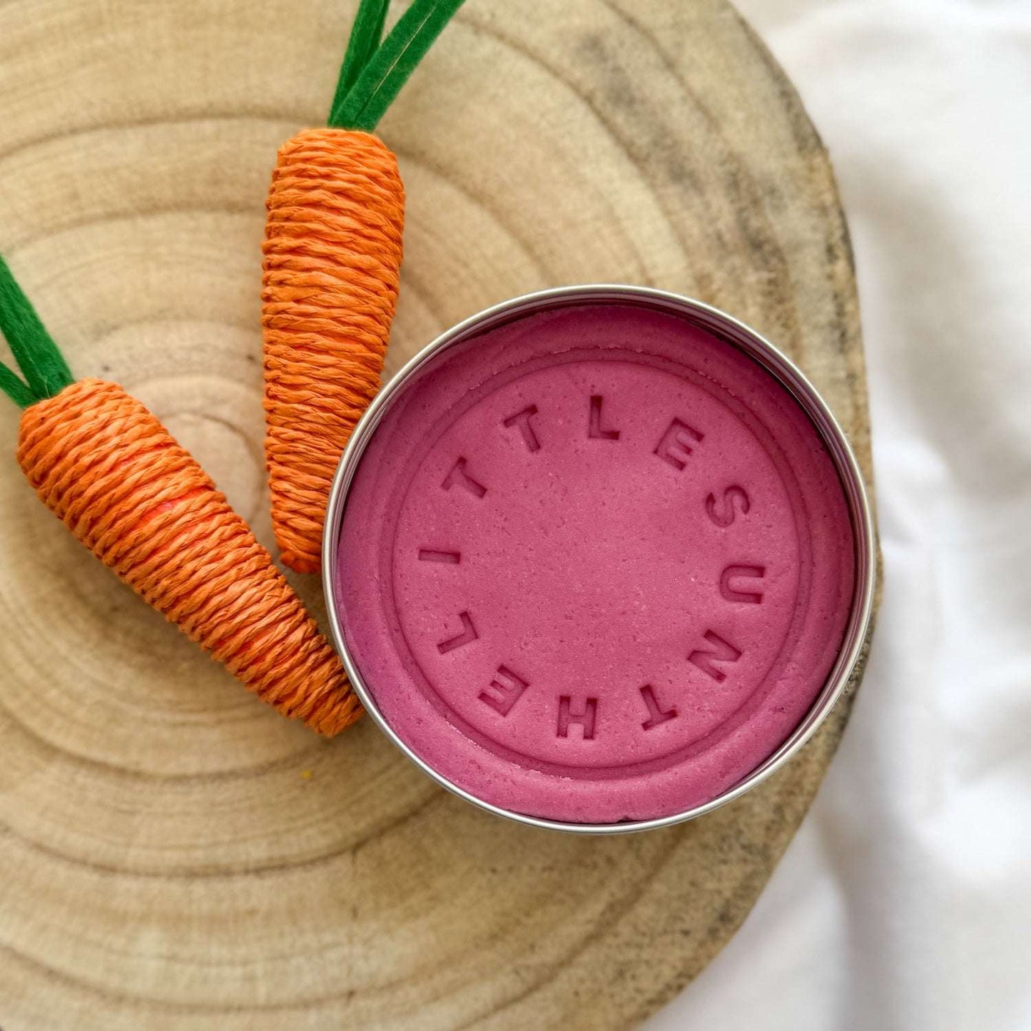 Handmade Play Dough - Poppy Pink-Bandicute