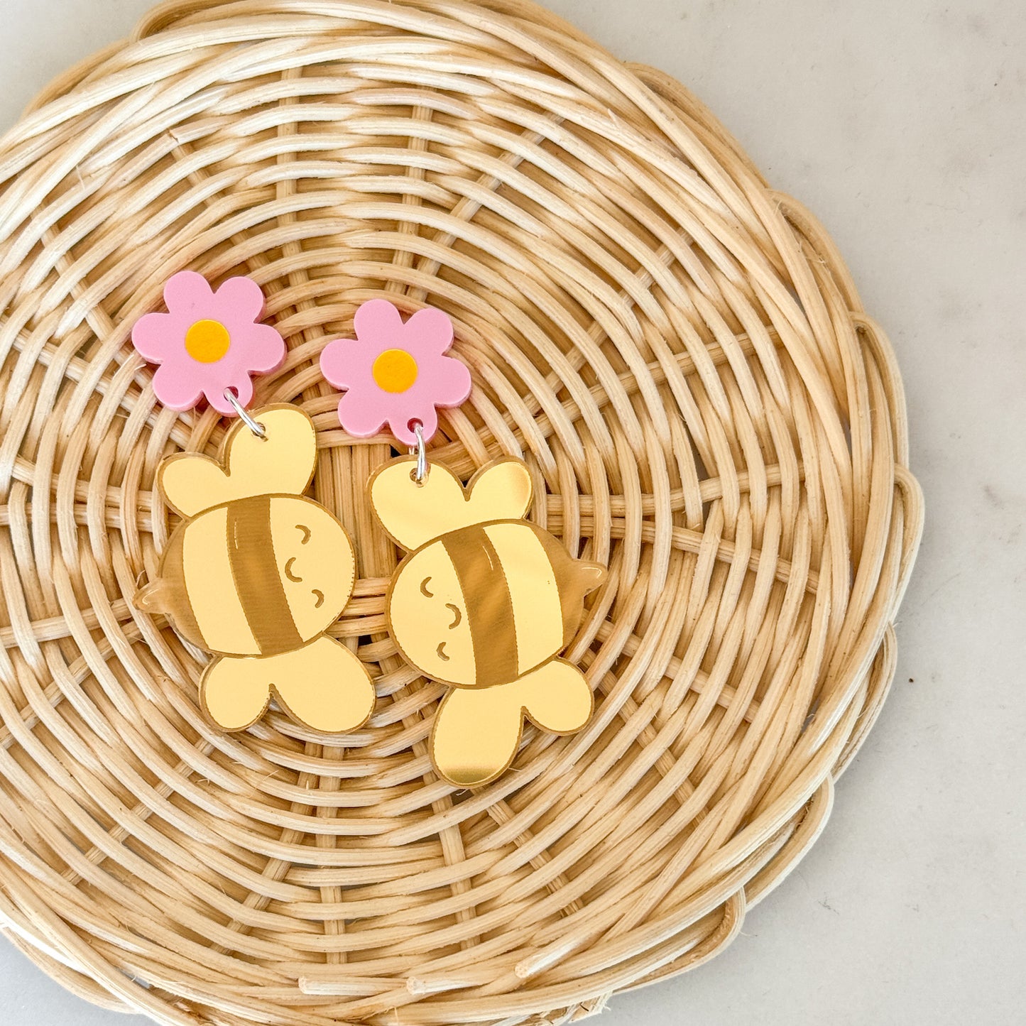 Easter Earrings - Bees-Bandicute