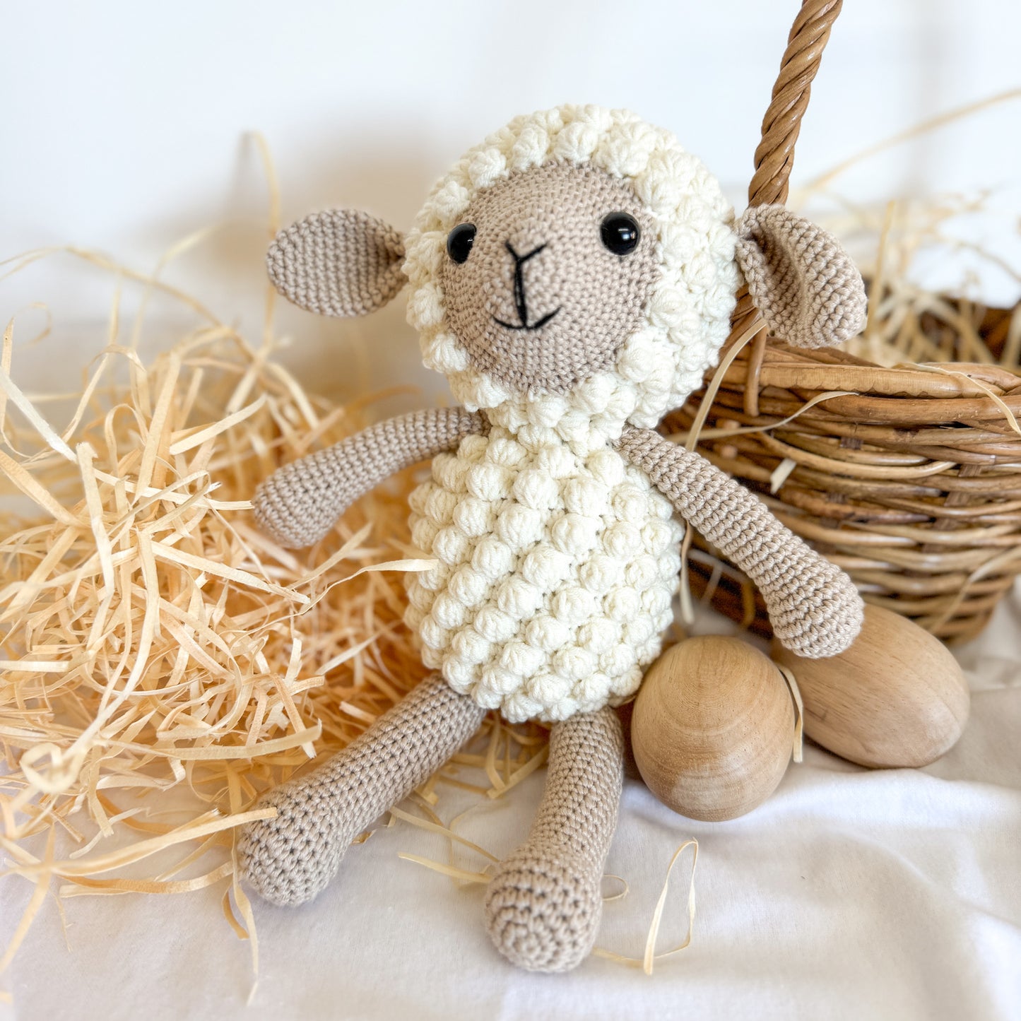 Crocheted Lamb Toy-Bandicute