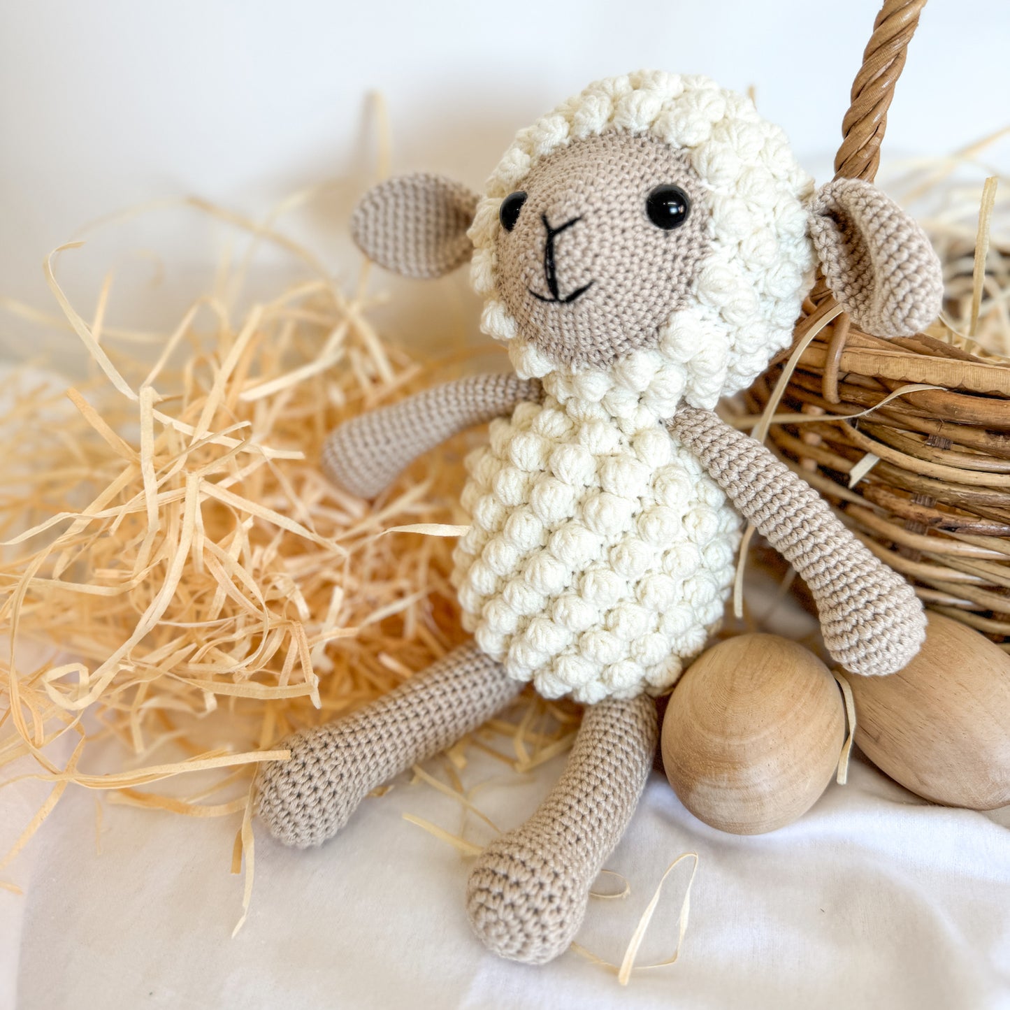 Crocheted Lamb Toy-Bandicute