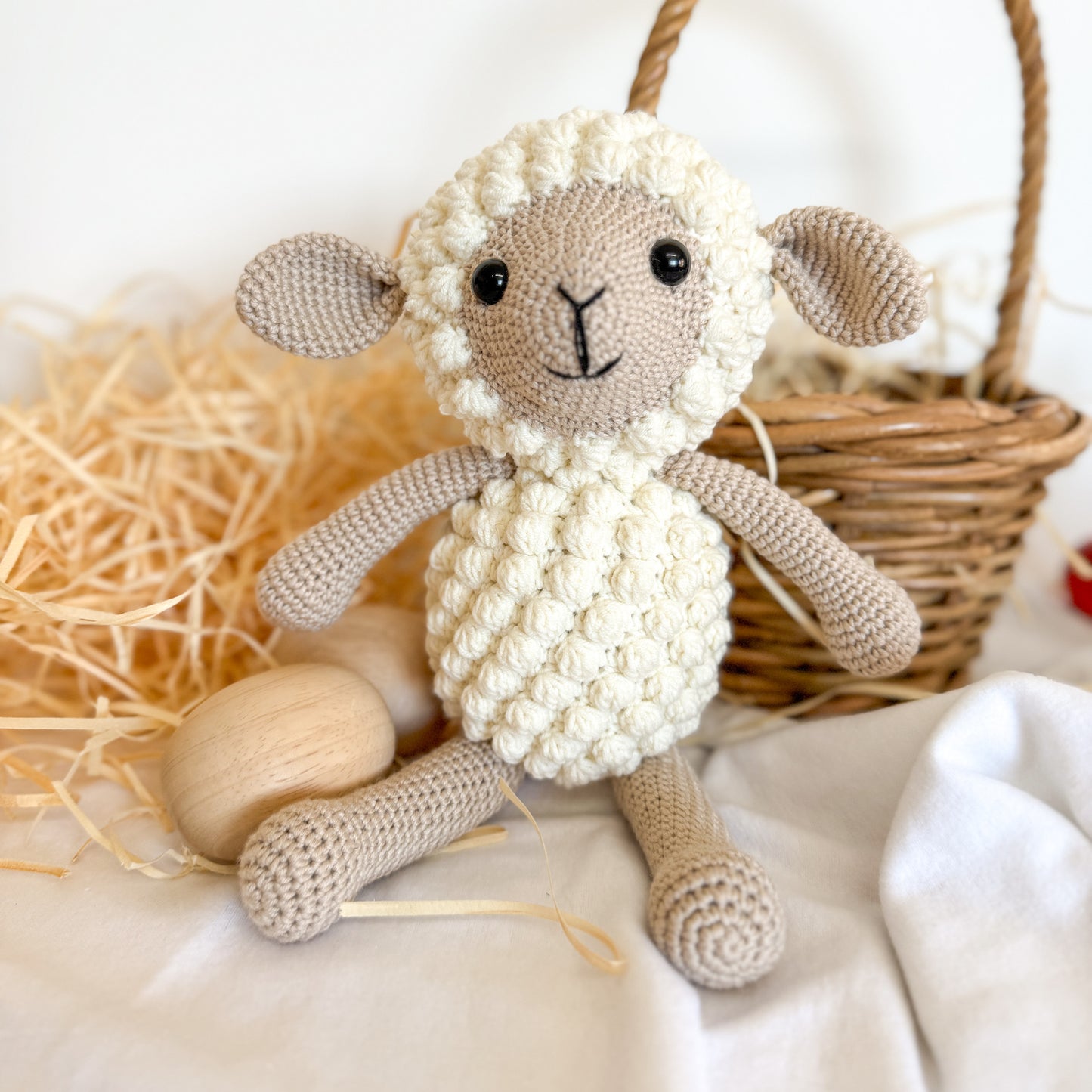 Crocheted Lamb Toy-Bandicute