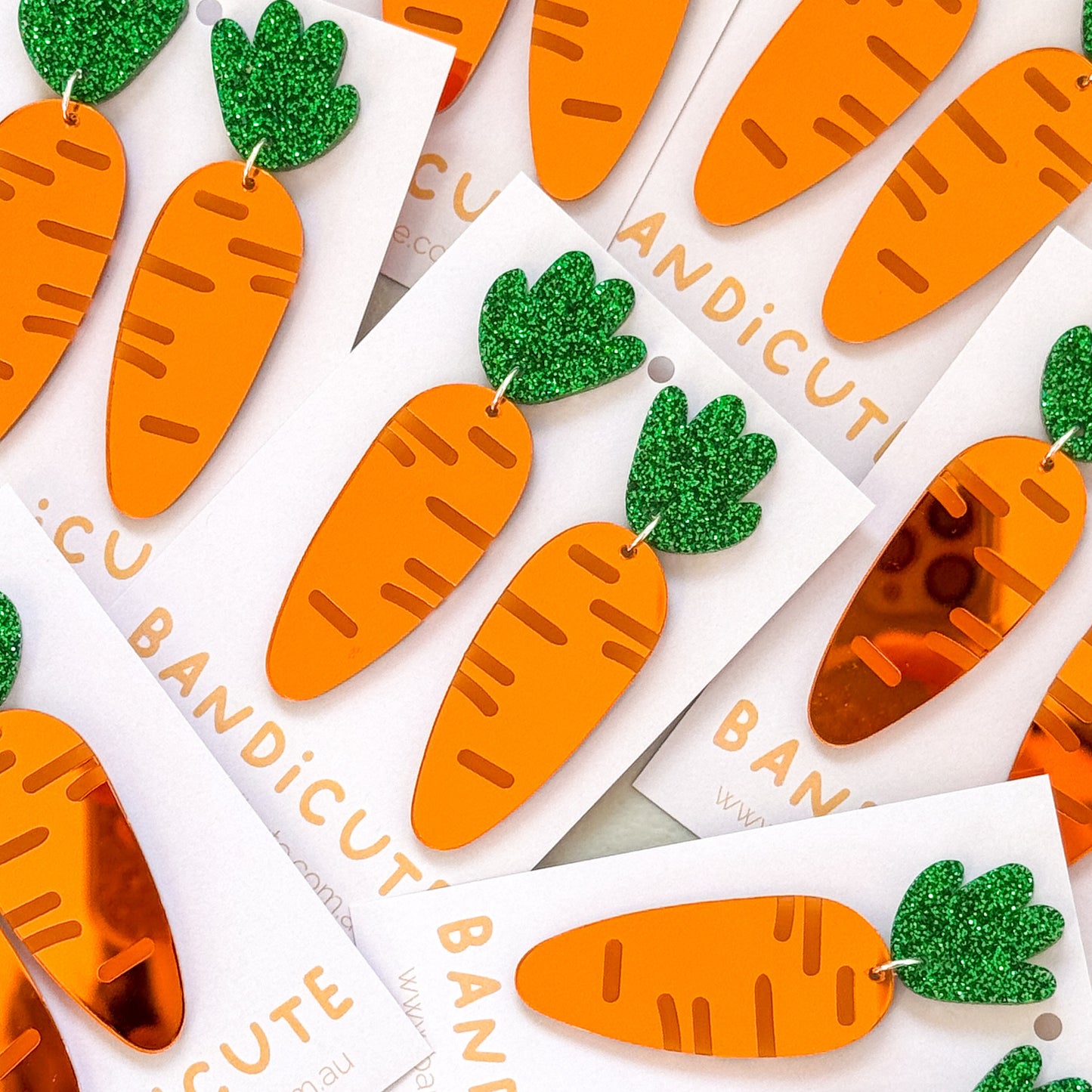 Easter Carrot Earrings-Bandicute