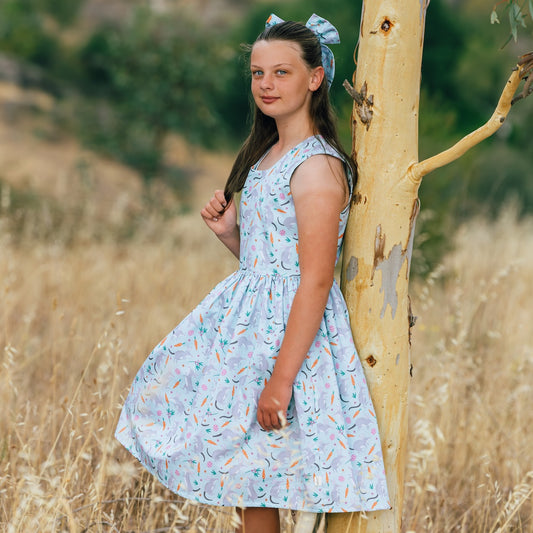 PRE-ORDER - Girls Easter Bilby Dress-Bandicute