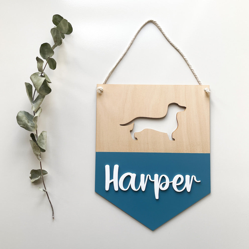 Personalised Name Plaque - Banner Style-Bandicute