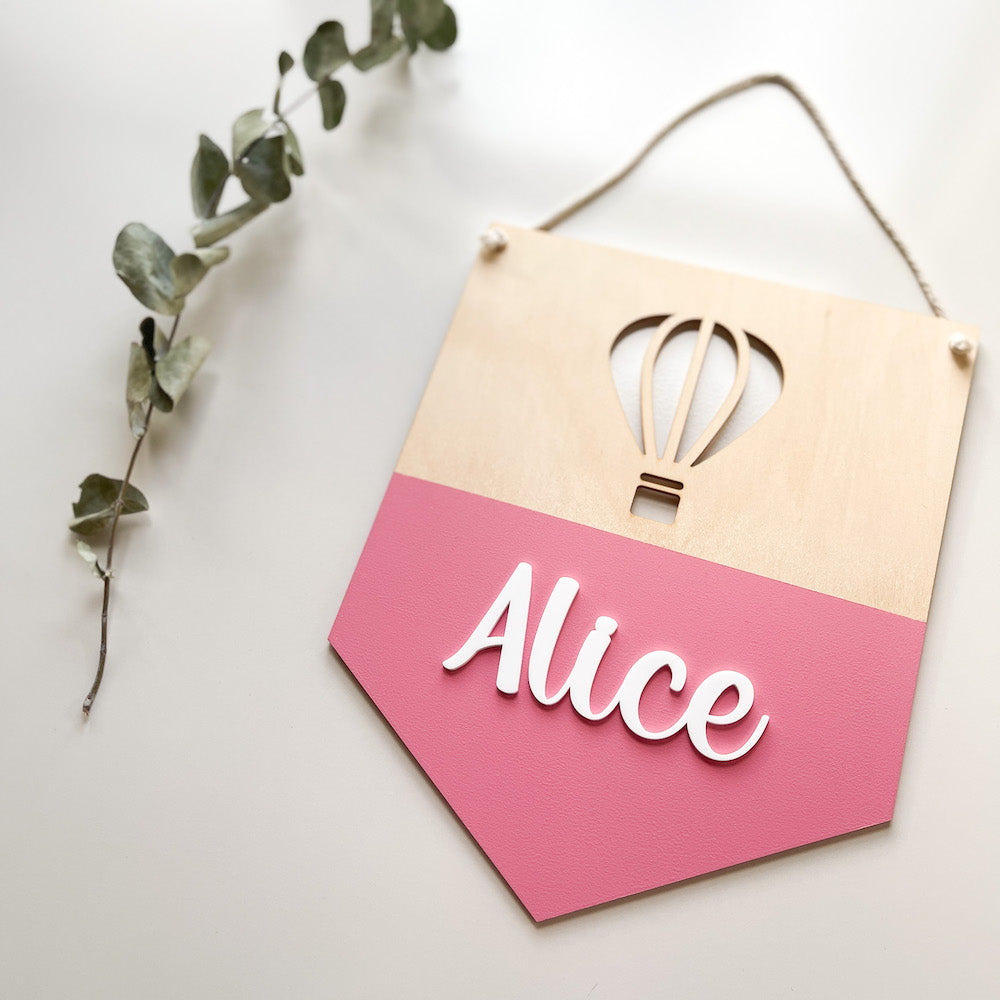 Personalised Name Plaque - Banner Style-Bandicute