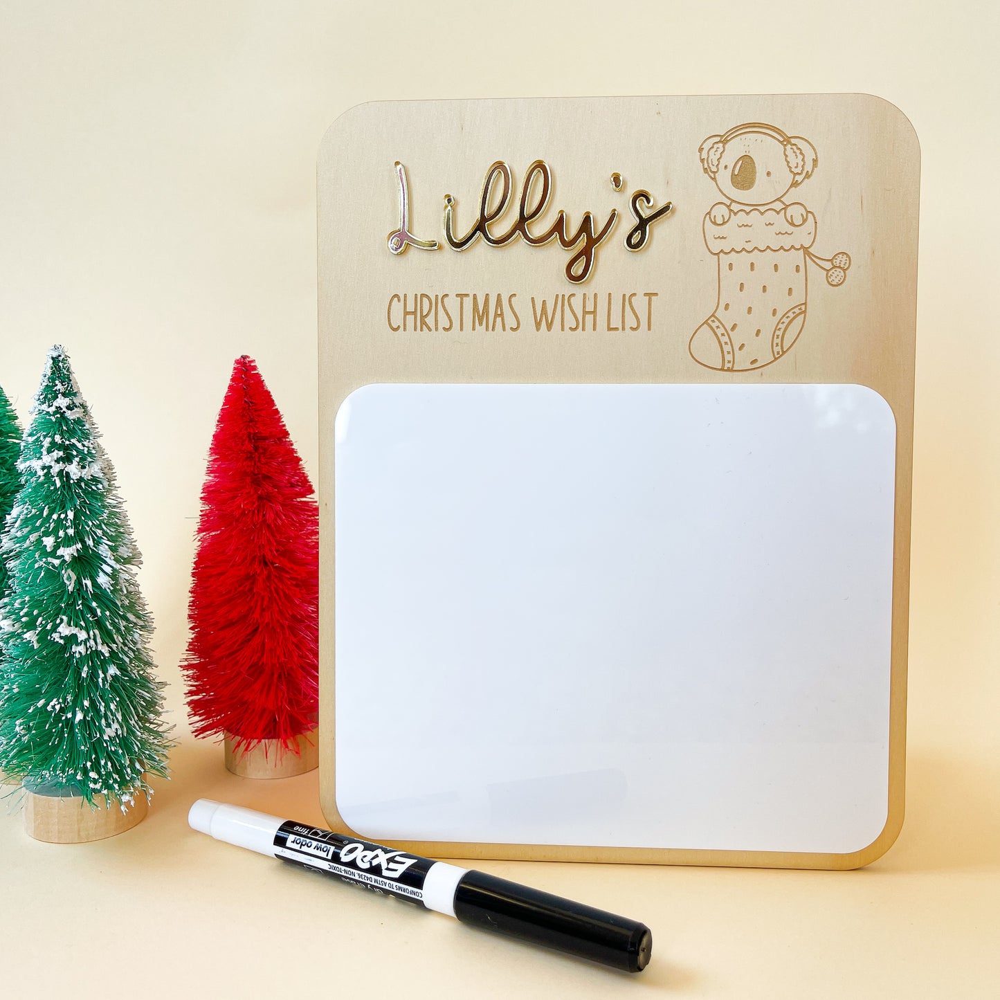 Personalised Christmas Wish List-Bandicute