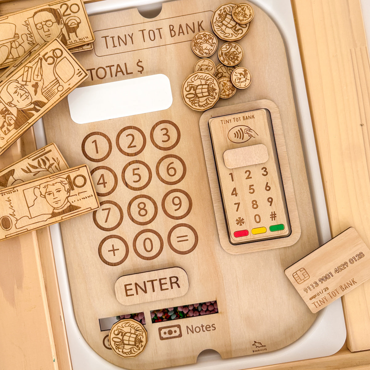 IKEA Flisat/Trofast Insert - Shop and Pay Cash Register-Bandicute