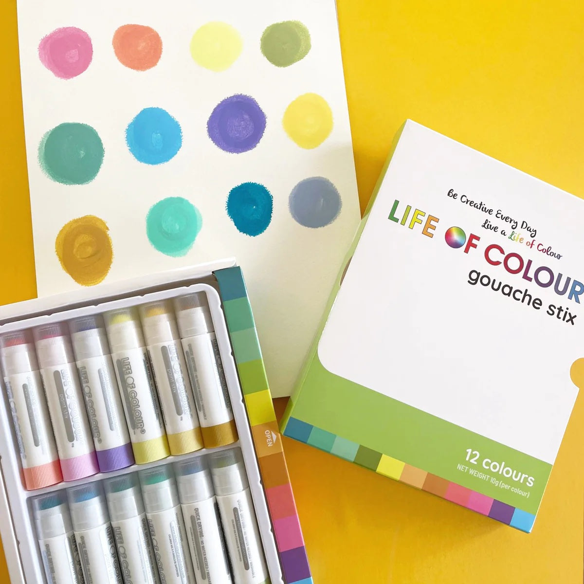 Life of Colour Gouache Stix-Bandicute