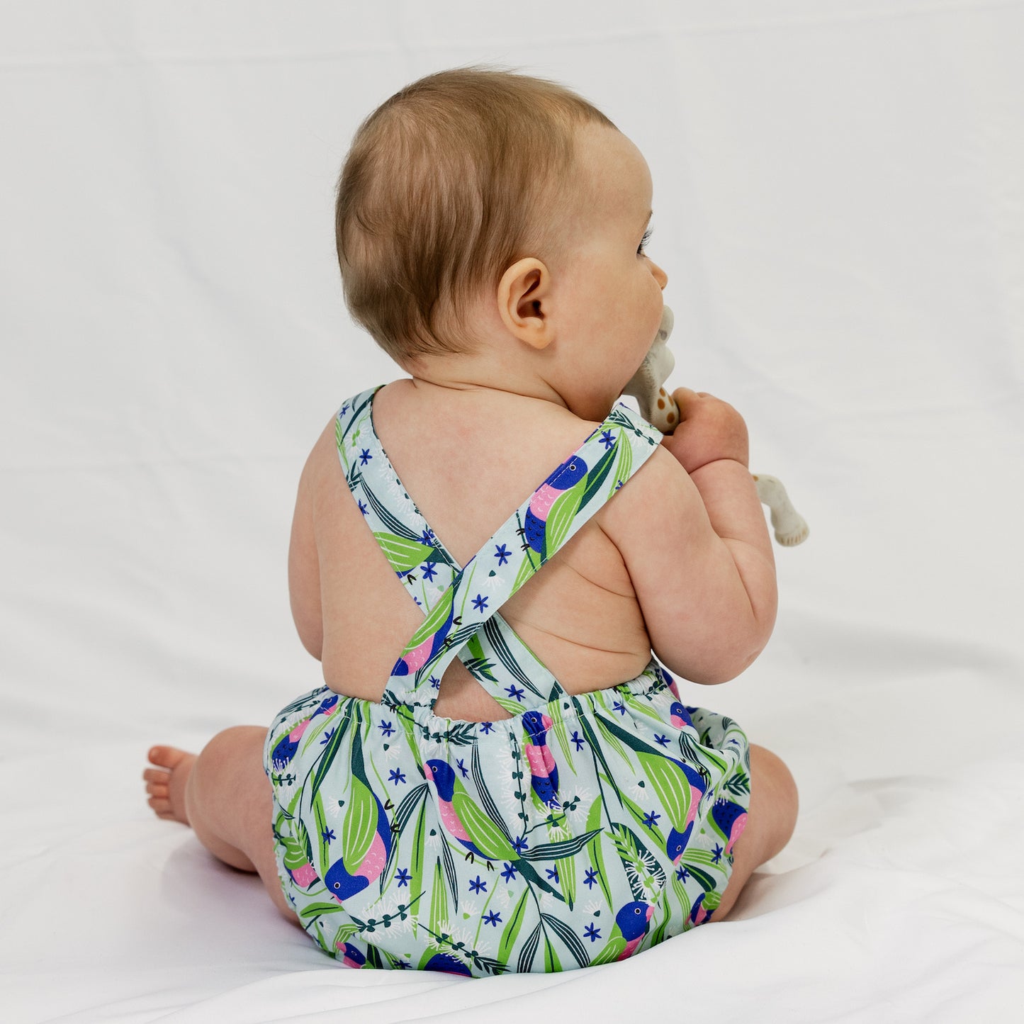 Baby Romper - Australian Lorikeets-Bandicute