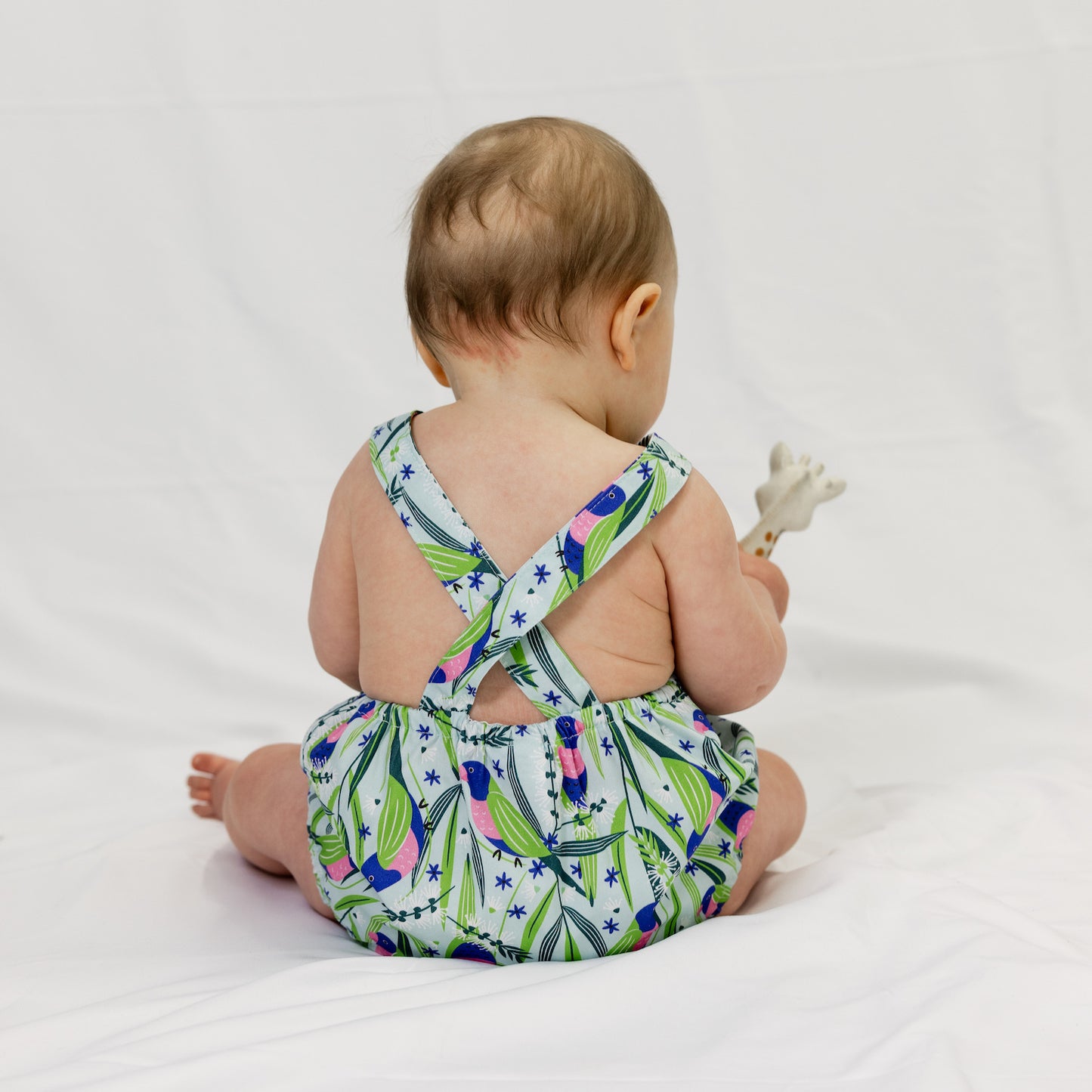 Baby Romper - Australian Lorikeets-Bandicute