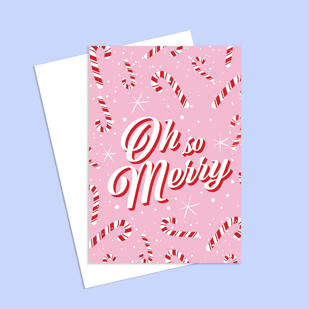 Greeting Card - Oh So Merry!-Bandicute