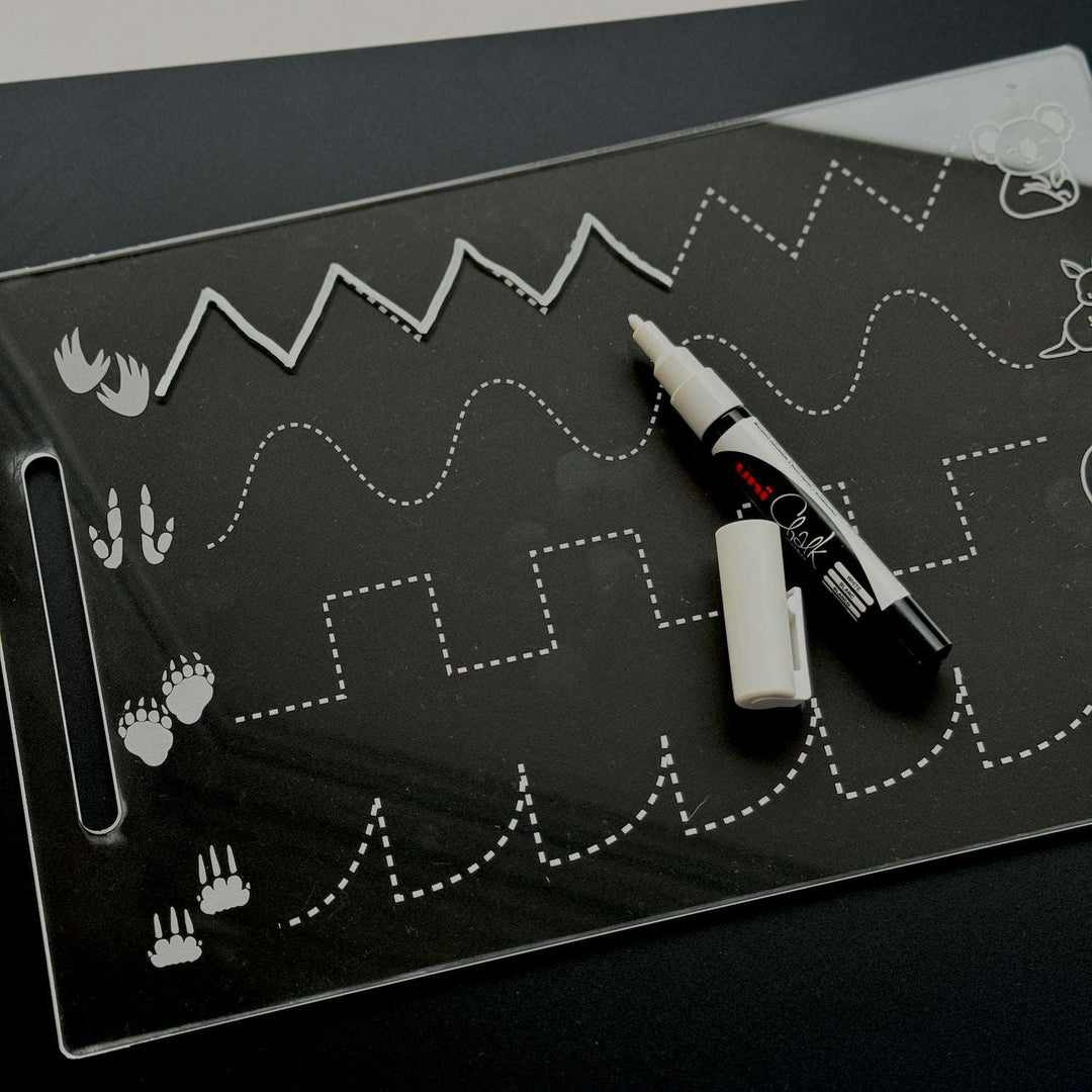 Line Guide Board Pre-Writing Line Tracing Board – Bandicute