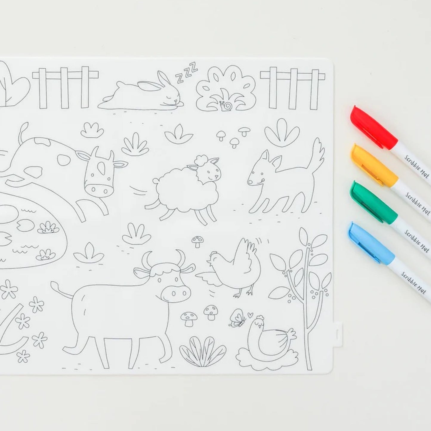 Reusable Scribble Mat - Farm-Bandicute