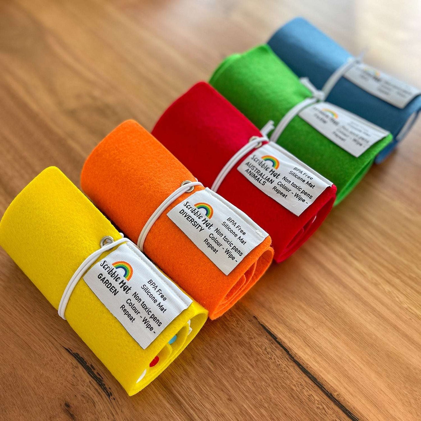 Reusable Scribble Mat - Ocean-Bandicute