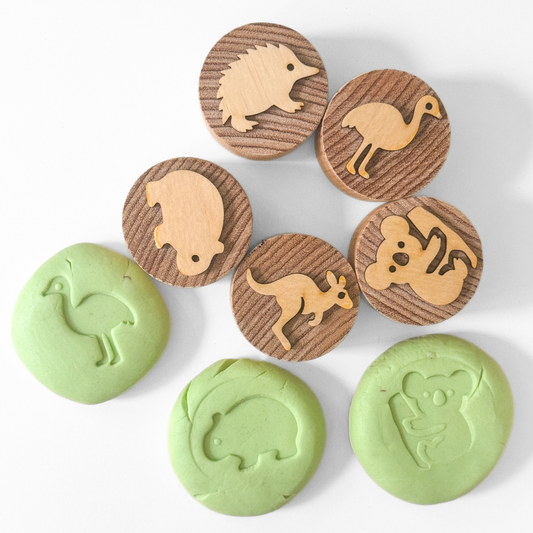 Australian Animal Play Dough Stampers-Bandicute