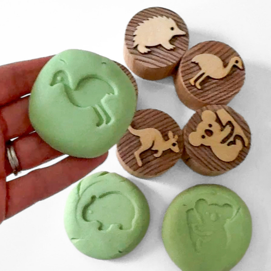 Australian Animal Play Dough Stampers-Bandicute