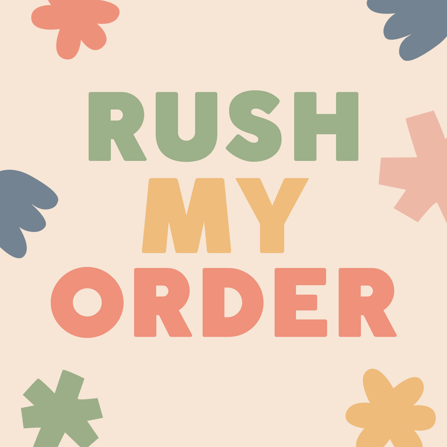 Rush My Order Fee-Bandicute