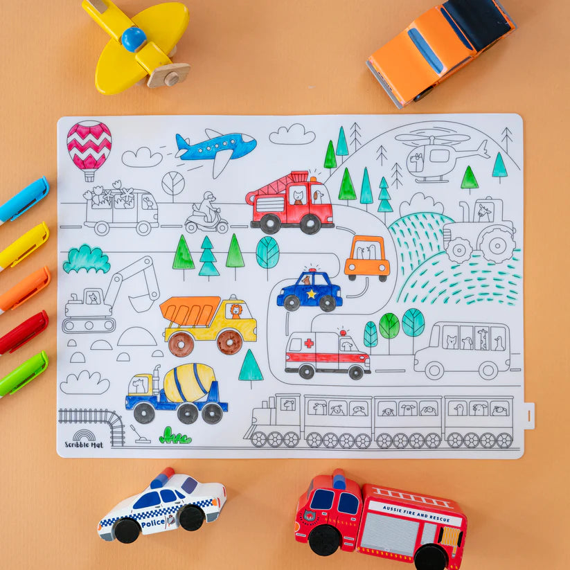 Movers & Makers Reusable Scribble Mat-Bandicute