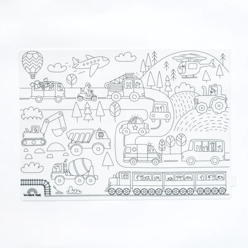 Movers & Makers Reusable Scribble Mat-Bandicute