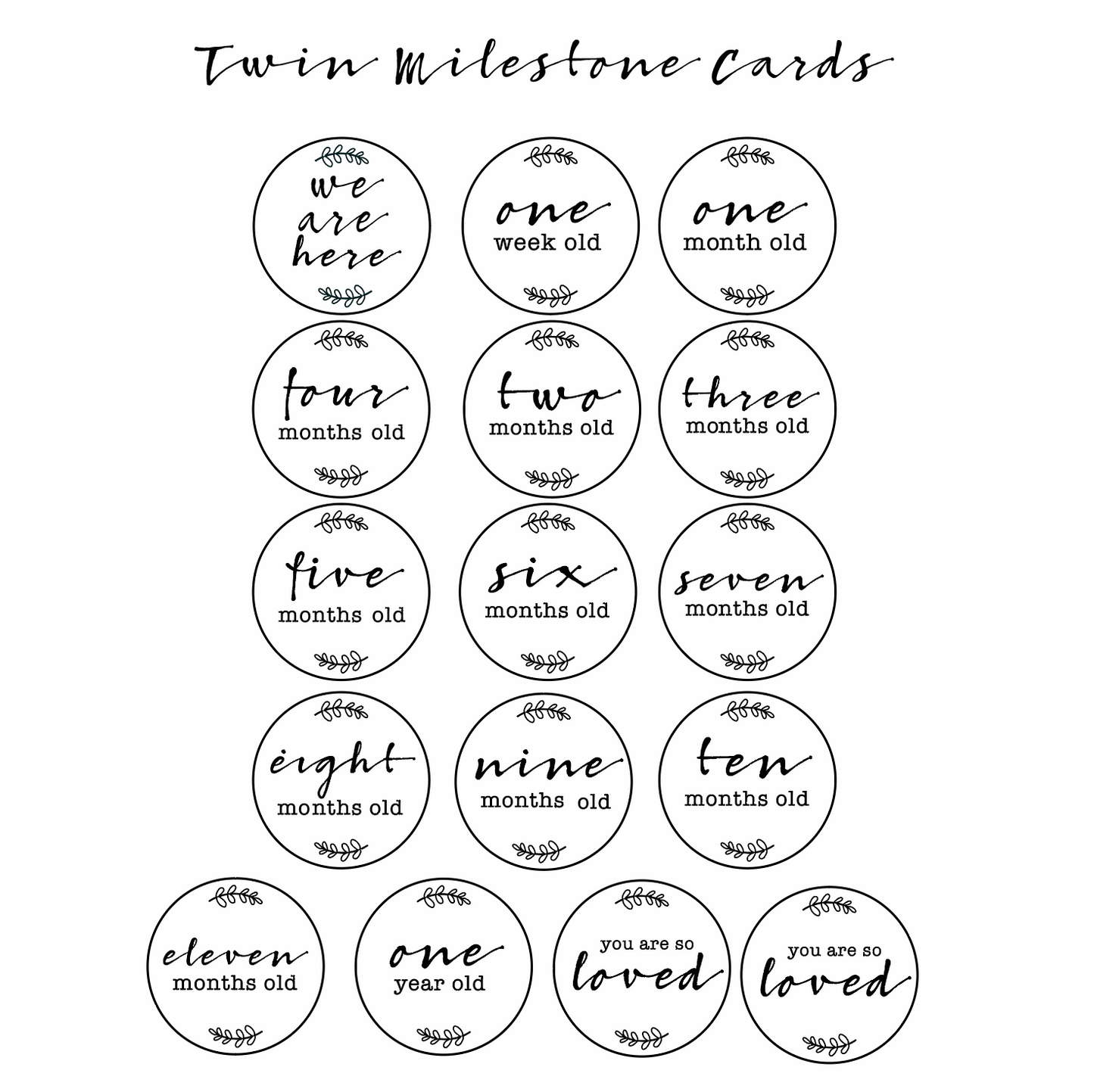 Etched Timber Milestone Cards - Vine-Bandicute