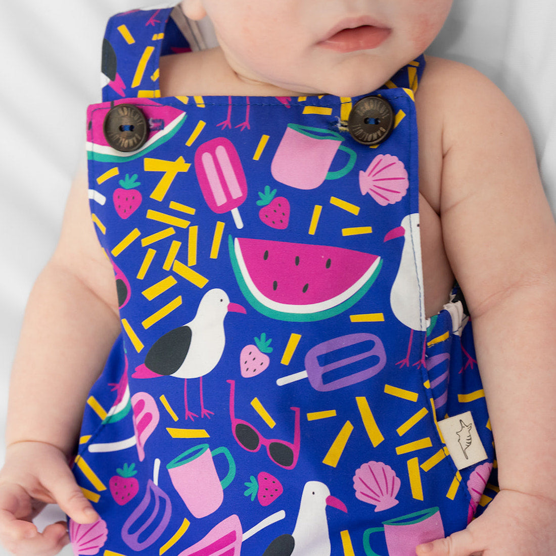 Baby Romper - Seaside Picnic-Bandicute