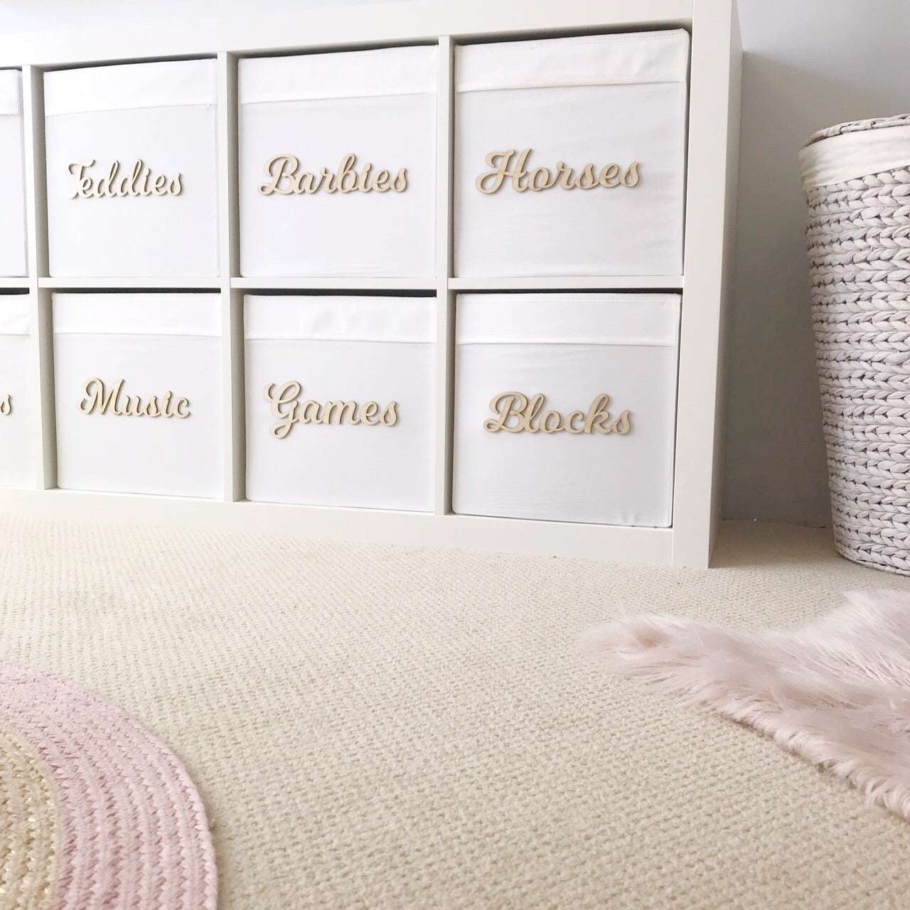 Toy Box Tags - Timber Script-Bandicute