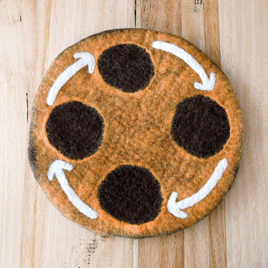 Felt Life Cycle Tray Playmat (Earth)-Bandicute
