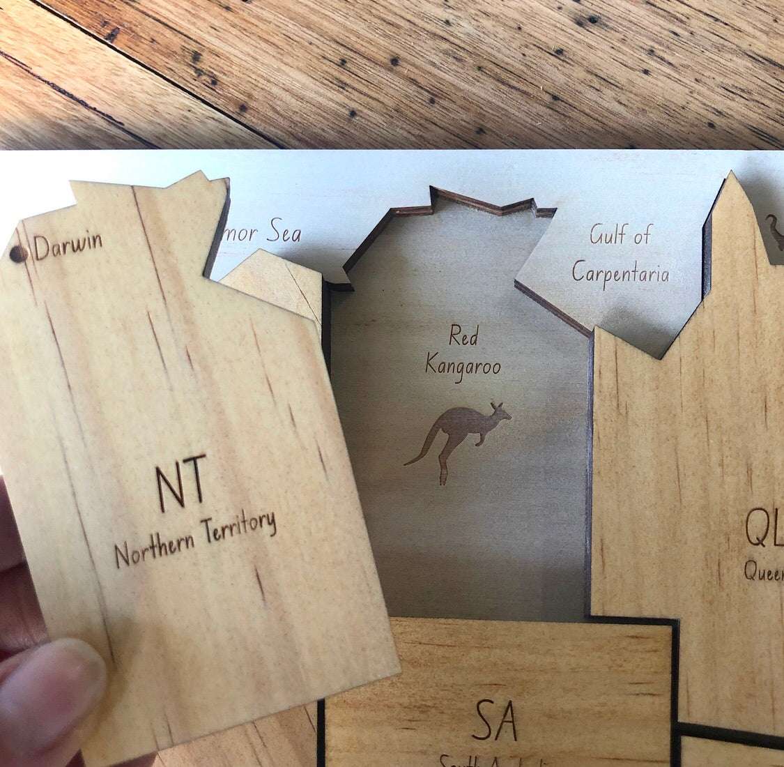 Australia Puzzle - Northern territory details