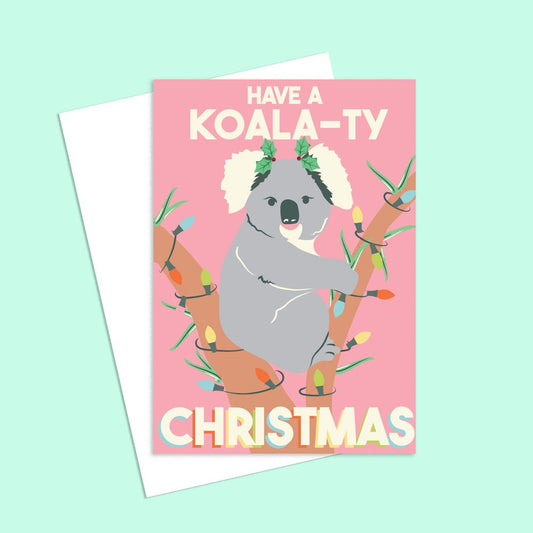 Greeting Card - Koala-ty Christmas-Bandicute