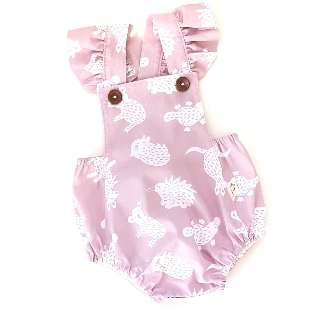 Little Aussie Romper - Pink-Bandicute