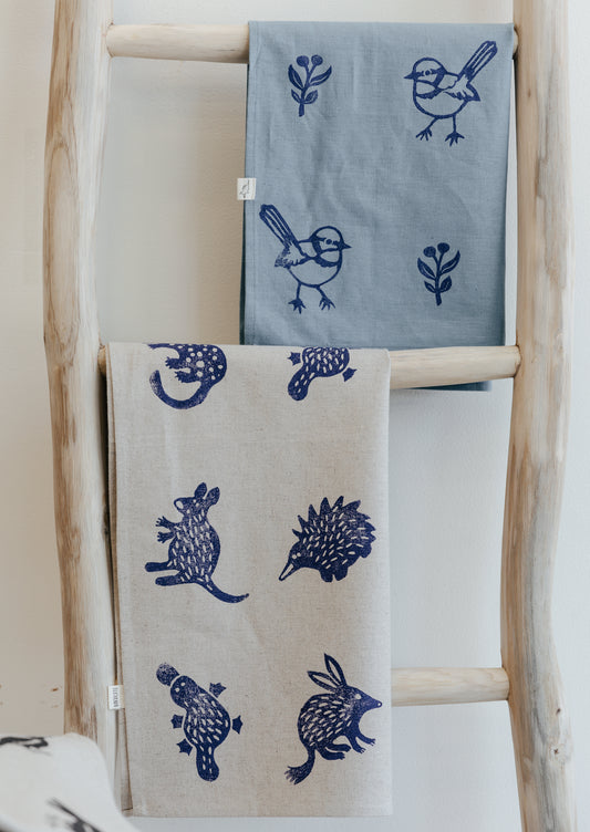 Australian Tea Towel - Australian Animals-Bandicute