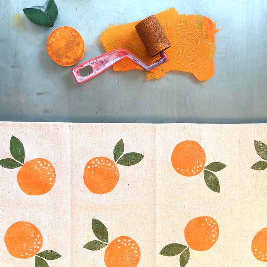 Australian Tea Towel - Oranges-Bandicute