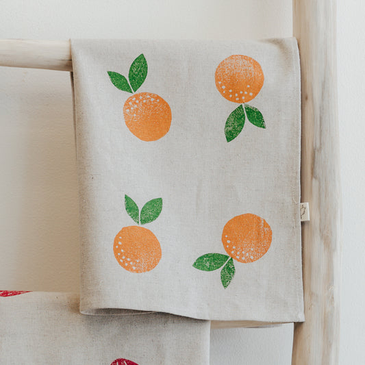 Australian Tea Towel - Oranges-Bandicute