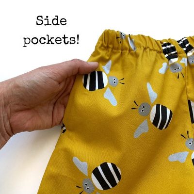 Bee Shorts - Mustard-Bandicute