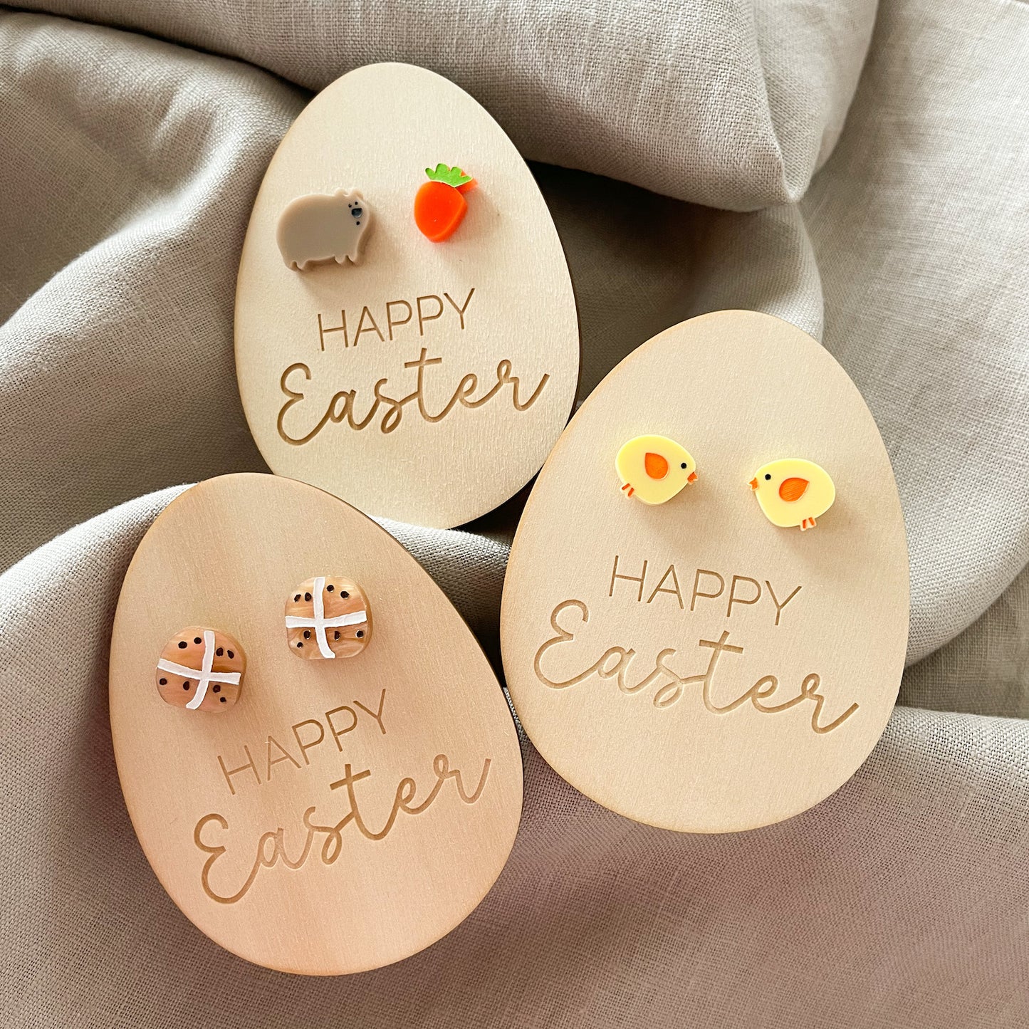 Easter Stud Bundle - 3 Pairs for $36!-Bandicute