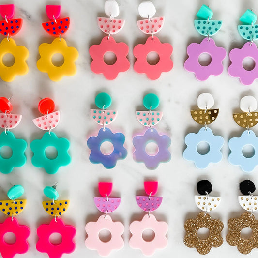 Flower Earrings-Bandicute