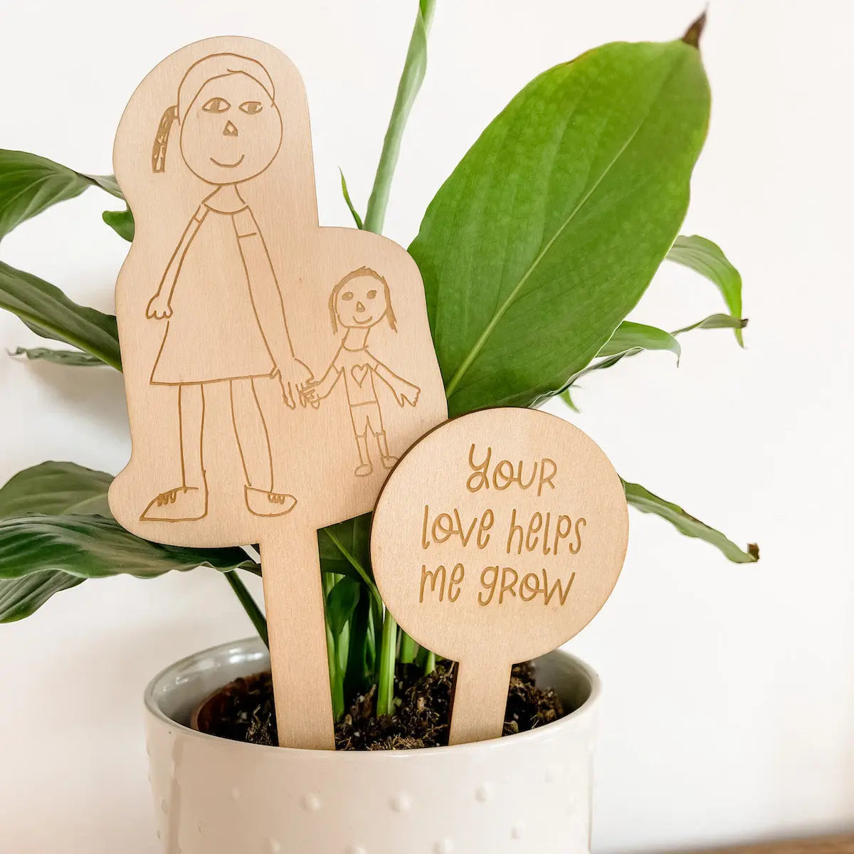 Your Child's Drawing Plant Stakes-Bandicute